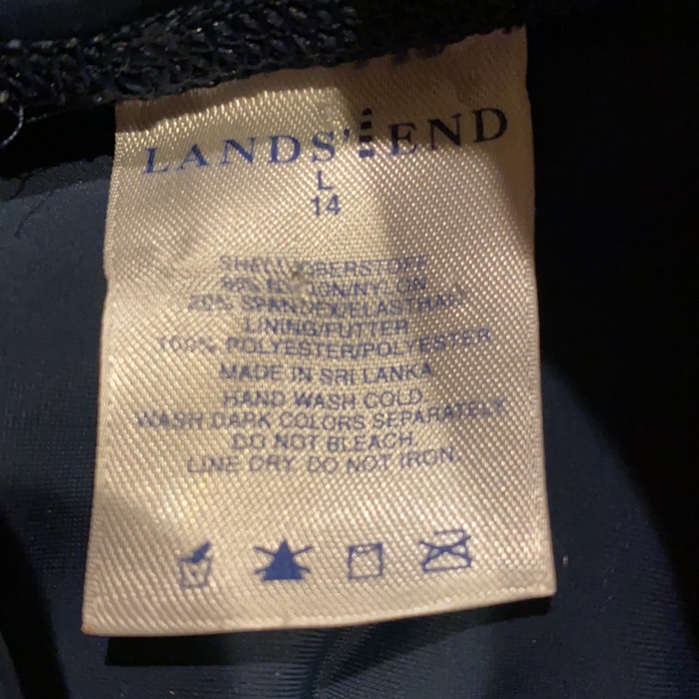 ~Land’s End~ Blue Flower Rashguard - Picture 5 of 5